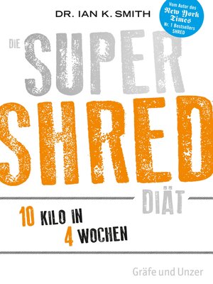 cover image of Die SUPER SHRED Diät